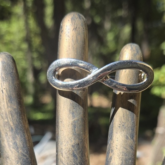 H&M Jewelry - H&M Silver Infinity Ring Open Size Adjustble